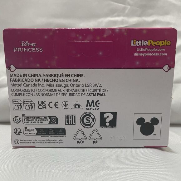 Fisher-Price Little People Disney Princess & Sidekick Figure Set Moana & Pua - Picture 4 of 6